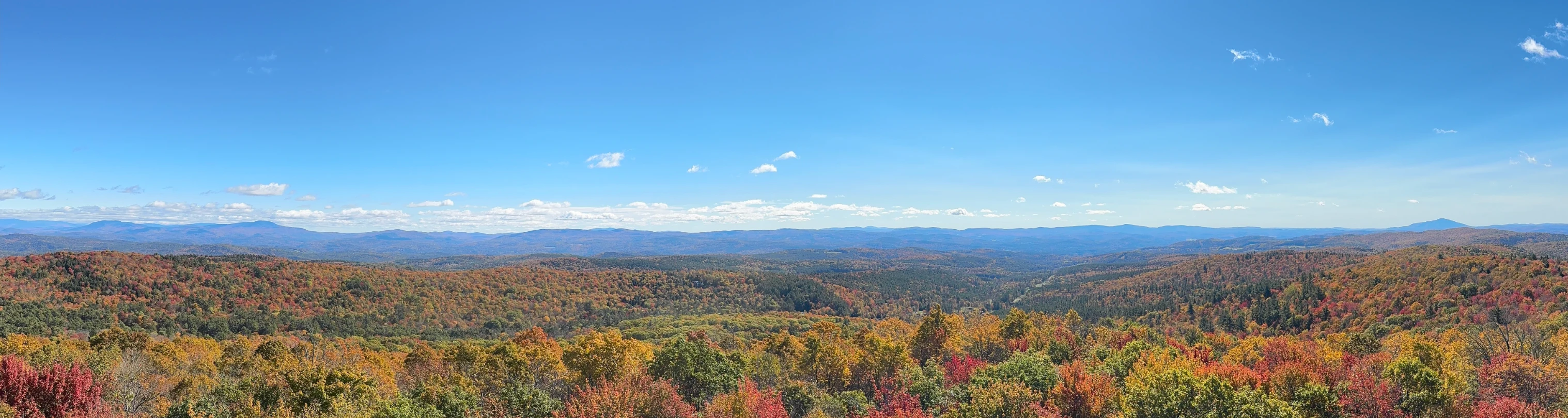 View from Gile Mountain Fire Tower